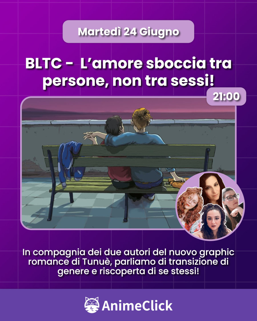 AnimeClick su Twitch: programma dal 23 al 29 giugno AnimeClick su Twitch: programma dal 23 al 29 giugno